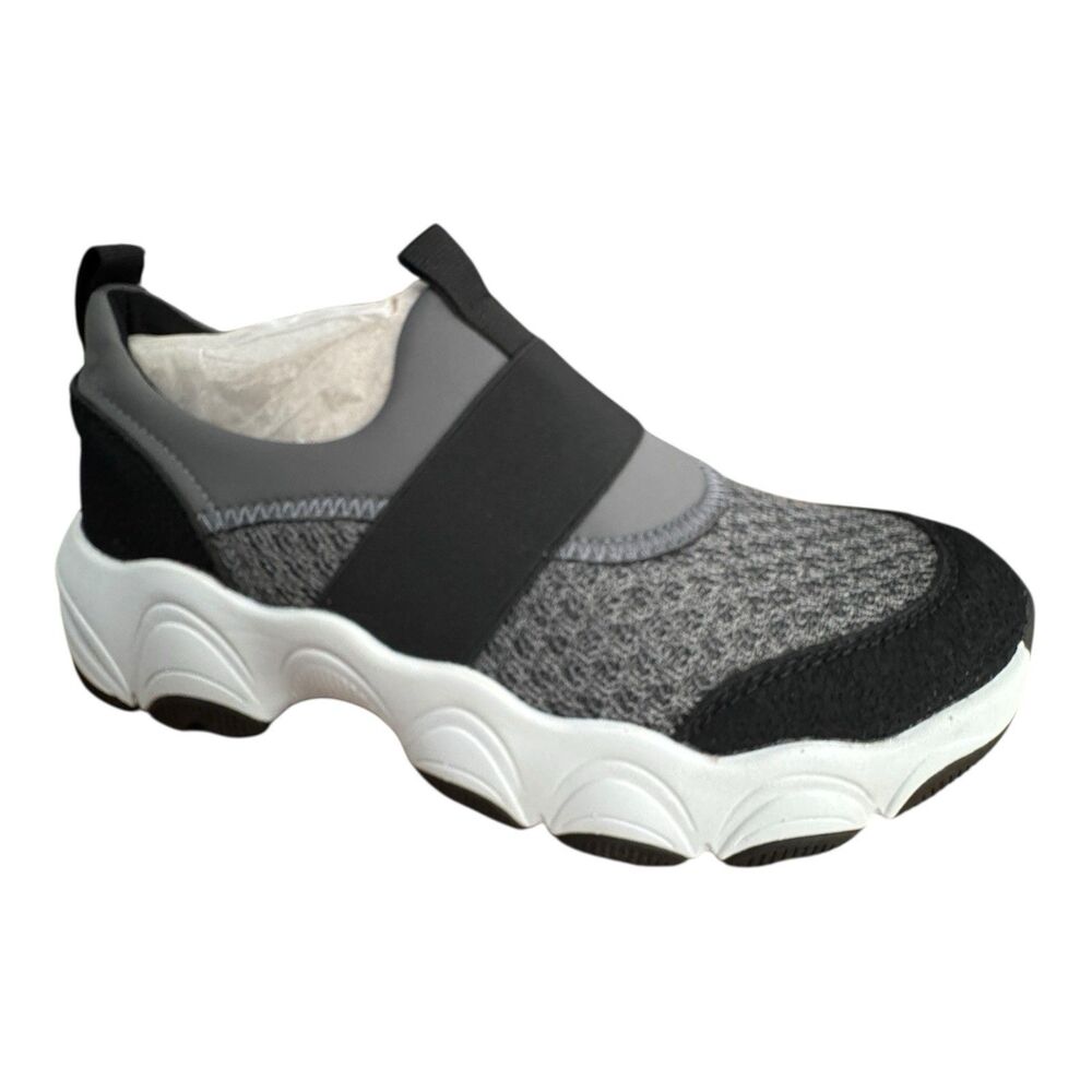 Alegria Sneakers Women’s 38/ US 8-8.5 Sleek Joy Slate Gray Slip On Shoes $130